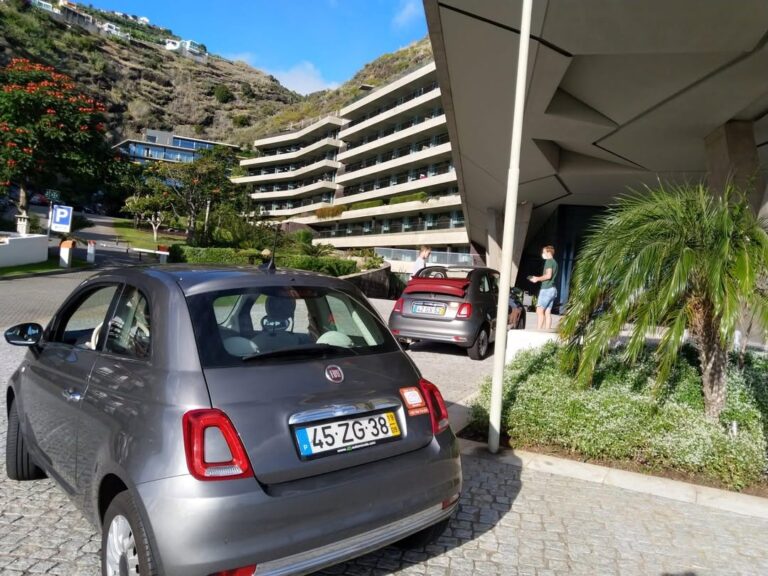 Dostawa auta pod hotel na Maderze